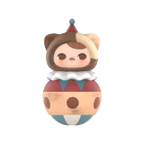 POP MART-PUCKY Roly-Poly Kitty Series Figures - Circus