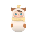POP MART-PUCKY Roly-Poly Kitty Series Figures - Yarn
