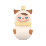 POP MART-PUCKY Roly-Poly Kitty Series Figures - Yarn