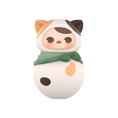 POP MART PUCKY Roly-Poly Kitty Series Vinyl Plush Blind Box