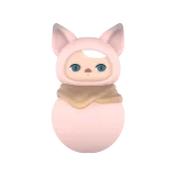 POP MART-PUCKY Roly-Poly Kitty Series Figures - Sphynx