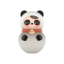 POP MART-PUCKY Roly-Poly Kitty Series Figures - Panda