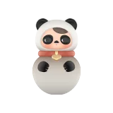 POP MART-PUCKY Roly-Poly Kitty Series Figures - Panda