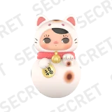 POP MART-PUCKY Roly-Poly Kitty Series Figures - Lucky Cat (Secret)