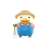POP MART-DUCKOO – Colección “La Granja” Figuras en Cajas Misteriosas - Granjero