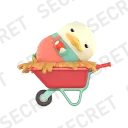 POP MART-DUCKOO FARM Series Figures - WHEELBARROW (Secret)