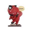 POP MART-Marvel Deadpool Series Figures - T-Rex Deadpool