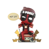 POP MART-Marvel Deadpool Series Figures - Music Star Deadpool