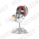 POP MART-Marvel Deadpool Series Figures - Astronaut Deadpool (Secret)