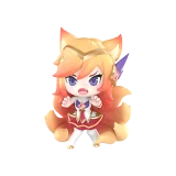 POP MART-Fight For the Golden Spatula Chibi Series Figures - Chibi Star Guardian Ahri