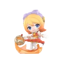 POP MART-Fight For the Golden Spatula Chibi Series Figures - Chibi Perfume Maid Orianna