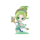 POP MART-Fight For the Golden Spatula Chibi Series Figures - Chibi Perfume Maid Janna