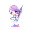 POP MART-Fight For the Golden Spatula Chibi Series Figures - Chibi Perfume Maid Riven