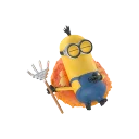 POP MART-Minions Lazy Every Day Series Figures - Too Lazy for Cleaning