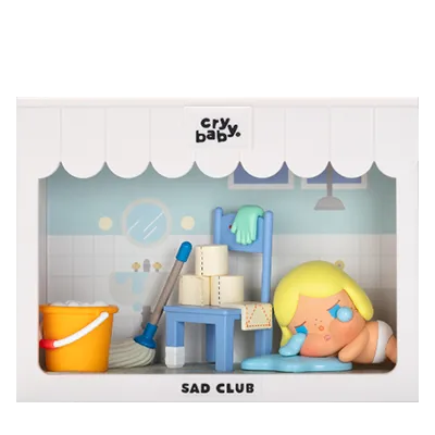 POP NOW:CRYBABY Sad Club Series Scene Sets - POP MART (Japan)