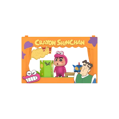 POP NOW:Crayon Shinchan Life Theatre Series Scene Sets - POP MART