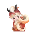 POP MART-DIMOO Stories in the Cup Series Figures - Auspicious Animal Seal