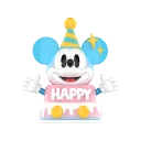 POP MART-Disney Mickey Childhood of Boundless Imagination Series Figures - Cake Mickey