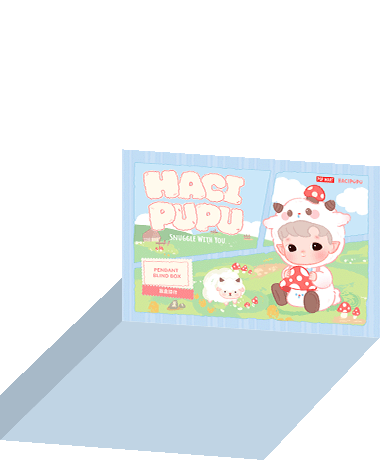 POP NOW:HACIPUPU Snuggle With You Series-Pendant Blind Box