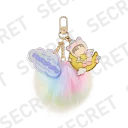 POP MART-HACIPUPU Snuggle With You Series-Pendant Blind Box - Sweetie Pie (Secret)