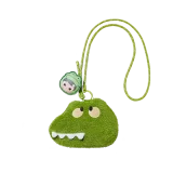 POP MART-HACIPUPU – Colección "Acurrúcate Conmigo" – Bolsa de peluche en Cajas Misteriosas - Grumpy Crocodile