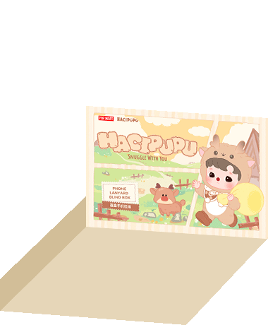 POP NOW:HACIPUPU Snuggle With You Series-Phone Lanyard Blind Box