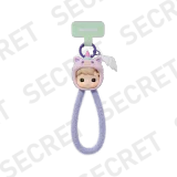 POP MART-HACIPUPU – Colección "Acurrúcate Conmigo" – Cordón para Celular en Cajas Misteriosas - DULZURA(Secreto)