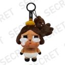 POP MART-CRYBABY Crying Again Series-Vinyl Face Plush Blind Box - Baby Brown (Secret)