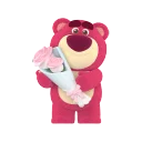 POP MART-Disney/Pixar Lotso Wondrous Rendezvous Series Figures - Roses from the Heart