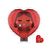 POP MART-CRYBABY Crying For Love Series Figures - Heart Broken