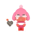 POP MART-CRYBABY Crying For Love Series Figures - Stolen Heart