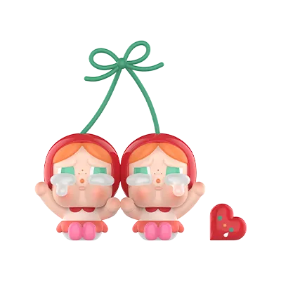 CRYBABY Crying For Love Series-Vinyl Plush Hanging Card