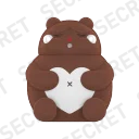 POP MART-CRYBABY Crying For Love Series Figures - Be Mine (Super Secret)
