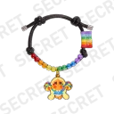POP MART-CRYBABY CHEER UP, BABY! SERIES-Bracelet Blind Box - Cheerleader (Secret)