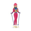 POP MART-Barbie Style Icon Series Figures - 1975 Skier Barbie