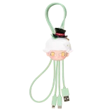 POP MART-DIMOO WORLD × DISNEY Series-2 in 1 Cable Blind Box - Scrooge's Bathtub