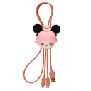 POP MART-DIMOO WORLD × DISNEY Series-2 in 1 Cable Blind Box - Mickey TV Show