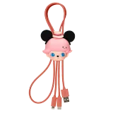 POP MART-DIMOO WORLD × DISNEY Series-2 in 1 Cable Blind Box - Mickey TV Show
