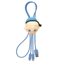 POP MART-DIMOO WORLD × DISNEY Series-2 in 1 Cable Blind Box - Donald Duck Popcorn