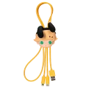 POP MART-DIMOO WORLD × DISNEY Series-2 in 1 Cable Blind Box - Pluto's House