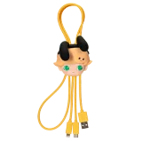 POP MART-DIMOO WORLD × DISNEY Series-2 in 1 Cable Blind Box - Pluto's House