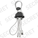 POP MART-DIMOO WORLD × DISNEY Series-2 in 1 Cable Blind Box - The Captain of Steamboat Willie (Secret)