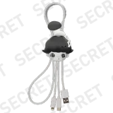 POP MART-DIMOO WORLD × DISNEY Series-2 in 1 Cable Blind Box - The Captain of Steamboat Willie (Secret)