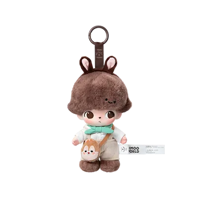 POPMART DIMOO ディズニーファミリー チップ&デール POP NOW:DIMOO WORLD × DISNEY Series-Vinyl Plush Keychain