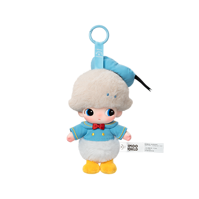 POP MART x Dimoo World Disney Series Keychain Plush Figure Donald