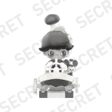 POP MART-DIMOO WORLD × DISNEY Series Figures - The Captain of Steamboat Willie (Secret)