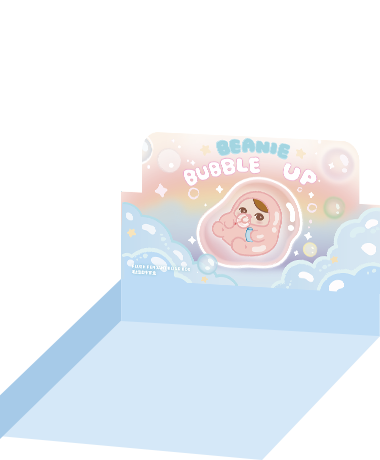 POP NOW:PUCKY BEANIE BUBBLE UP SERIES-Plush Pendant Blind