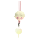 POP MART-DIMOO Dating Series-Lanyard Blind Box - Marshmallow