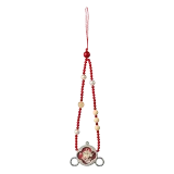 POP MART-SKULLPANDA – Colección "Espejismo" Cadena para Celular - El Faro del Carrusel