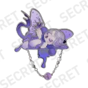 POP MART-SKULLPANDA The Mirage Series Breastpin - The Butterfly Dream (Secret)